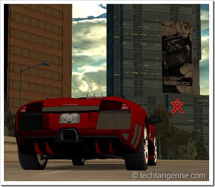 TMobile_Sidekick_NFSU_Techtangerine.com T-Mobile Sidekick on a billboard in Need For Speed Undercover