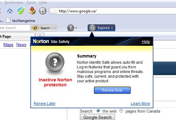 Norton Identity Safe Norton Identity Safe....Post Subscription